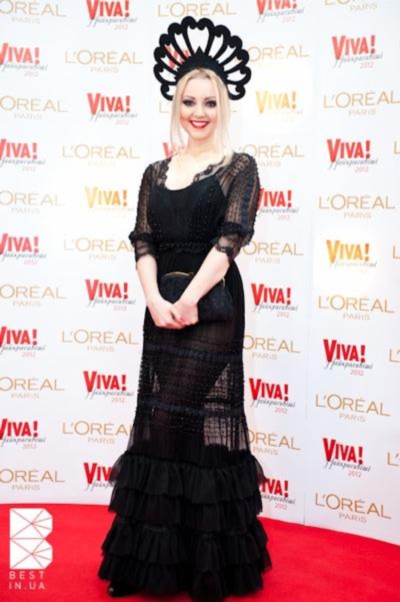 Glamour ucraniano duro, o "¡Quiero dejar de verlo!"