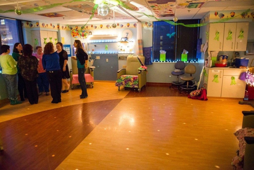 Graduation at the hospital Graduation at the hospital