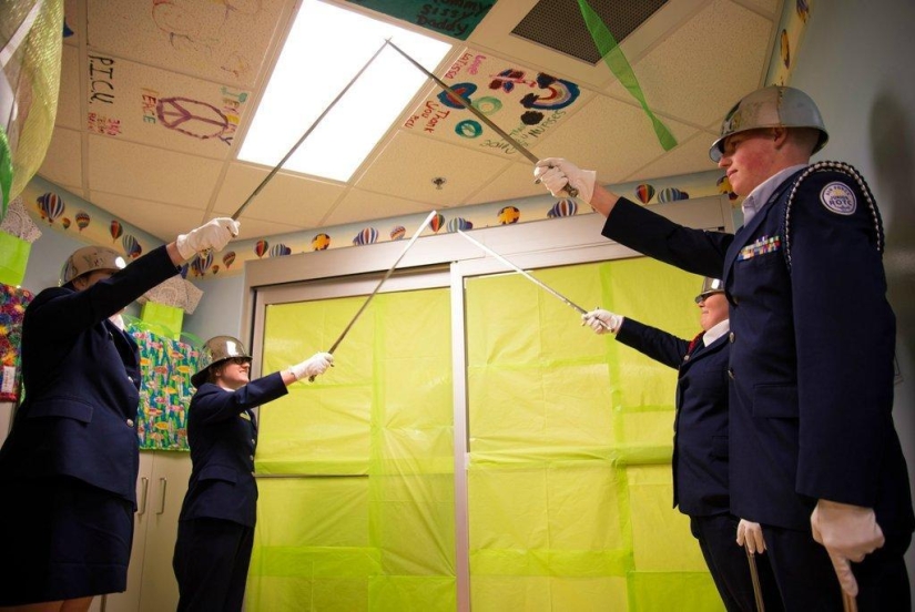 Graduation at the hospital Graduation at the hospital