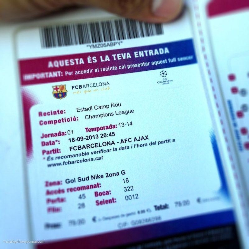 Gran fútbol en Barcelona