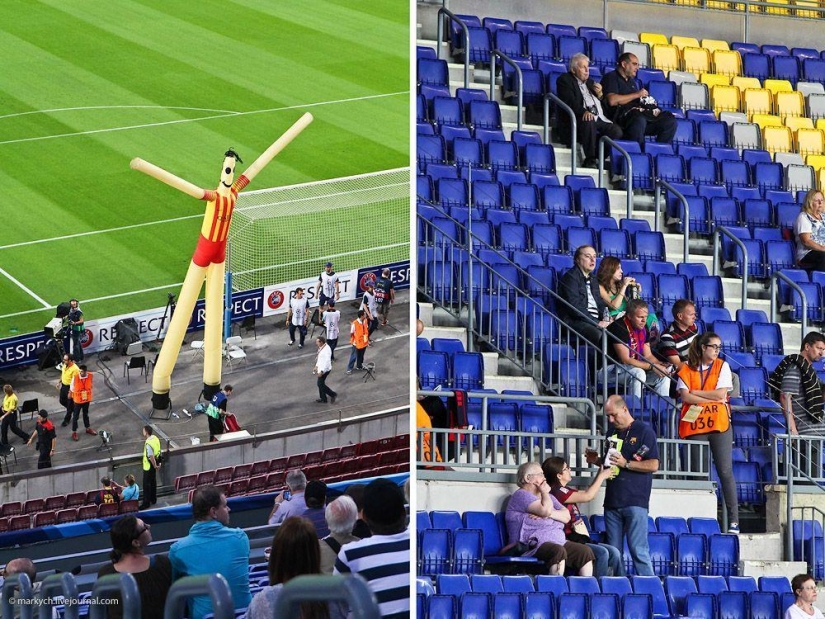 Gran fútbol en Barcelona