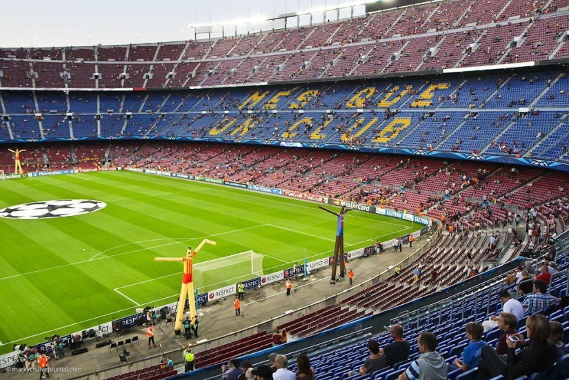 Gran fútbol en Barcelona