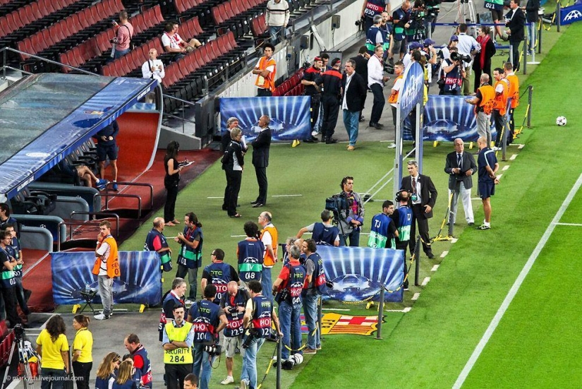 Gran fútbol en Barcelona
