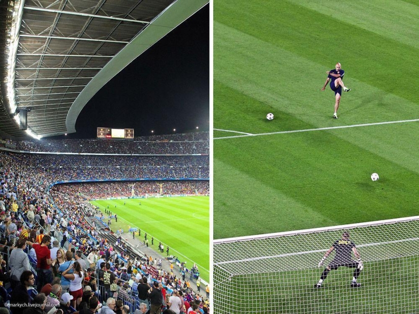 Gran fútbol en Barcelona