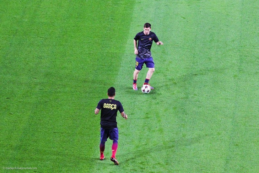 Gran fútbol en Barcelona