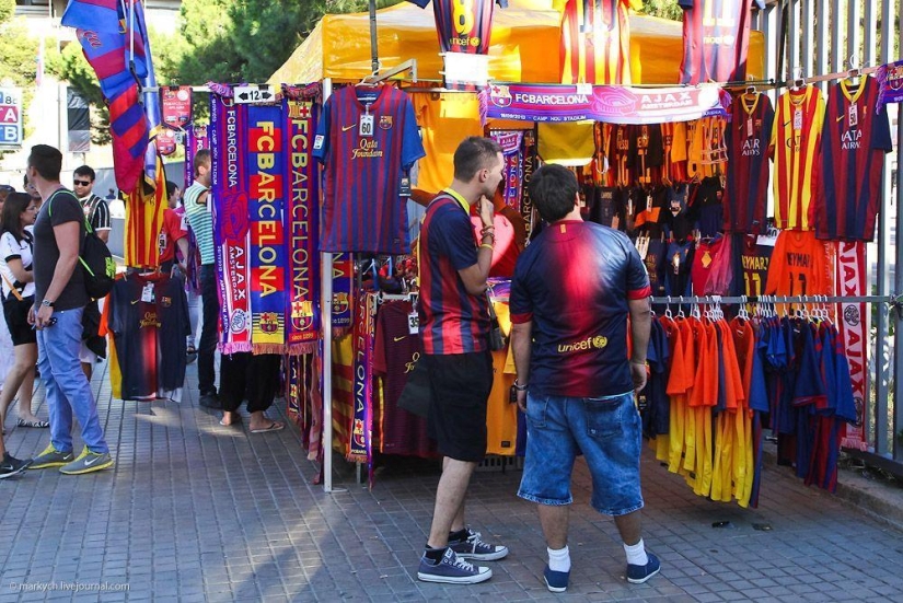 Gran fútbol en Barcelona