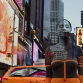 Great camouflage: how naked people blend into the landscape