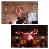 Guy recrea escenas de películas famosas con su perro