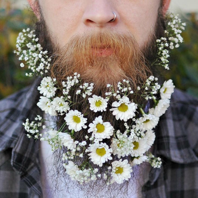 Ha llegado la primavera, ¡la barba ha florecido!