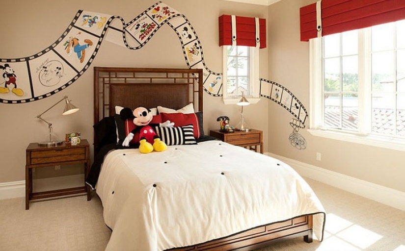 Habitaciones inspiradas en los cuentos de hadas de Disney