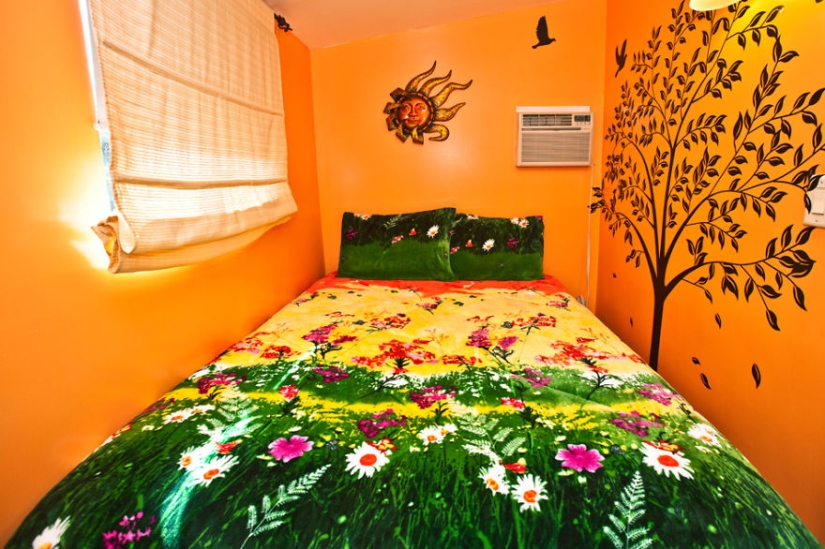 Habitaciones tematizadas para invitados de la casa en Los Ángeles