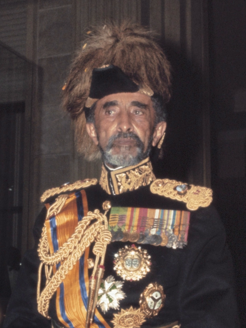 Haile Selassie — el último emperador de Etiopía, descendiente del rey Salomón y la Reina de Saba