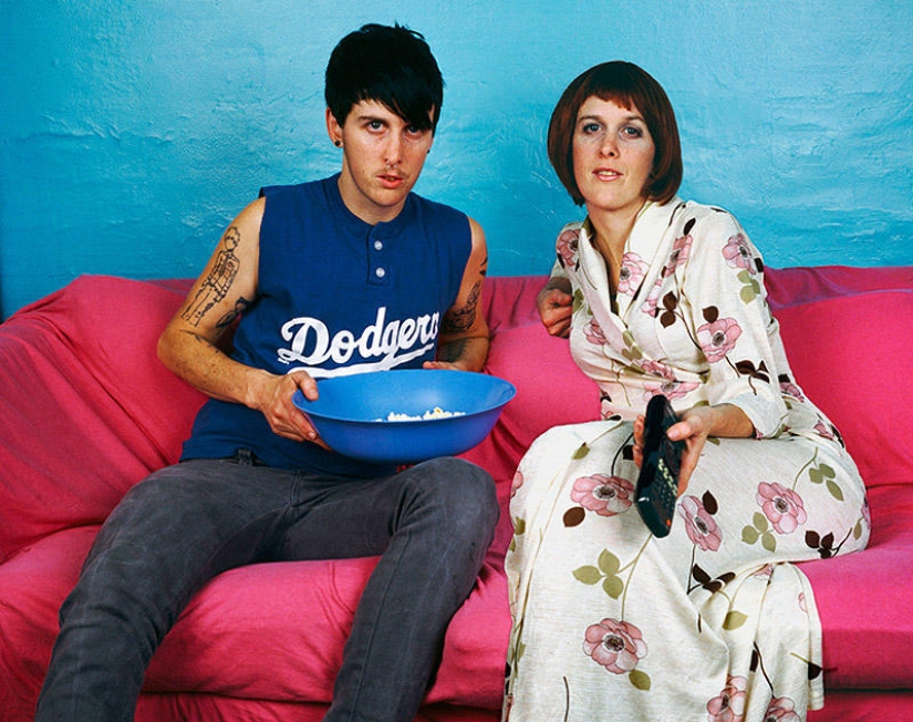 He and she are actually the same person. He and she are actually the same person.