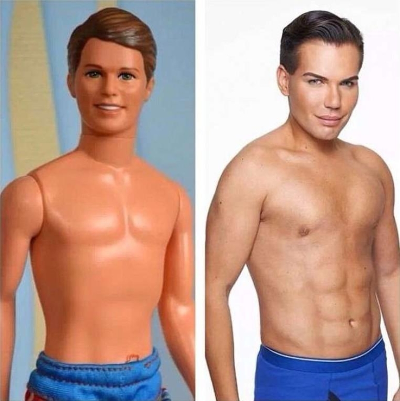 He wanted to be like Ken