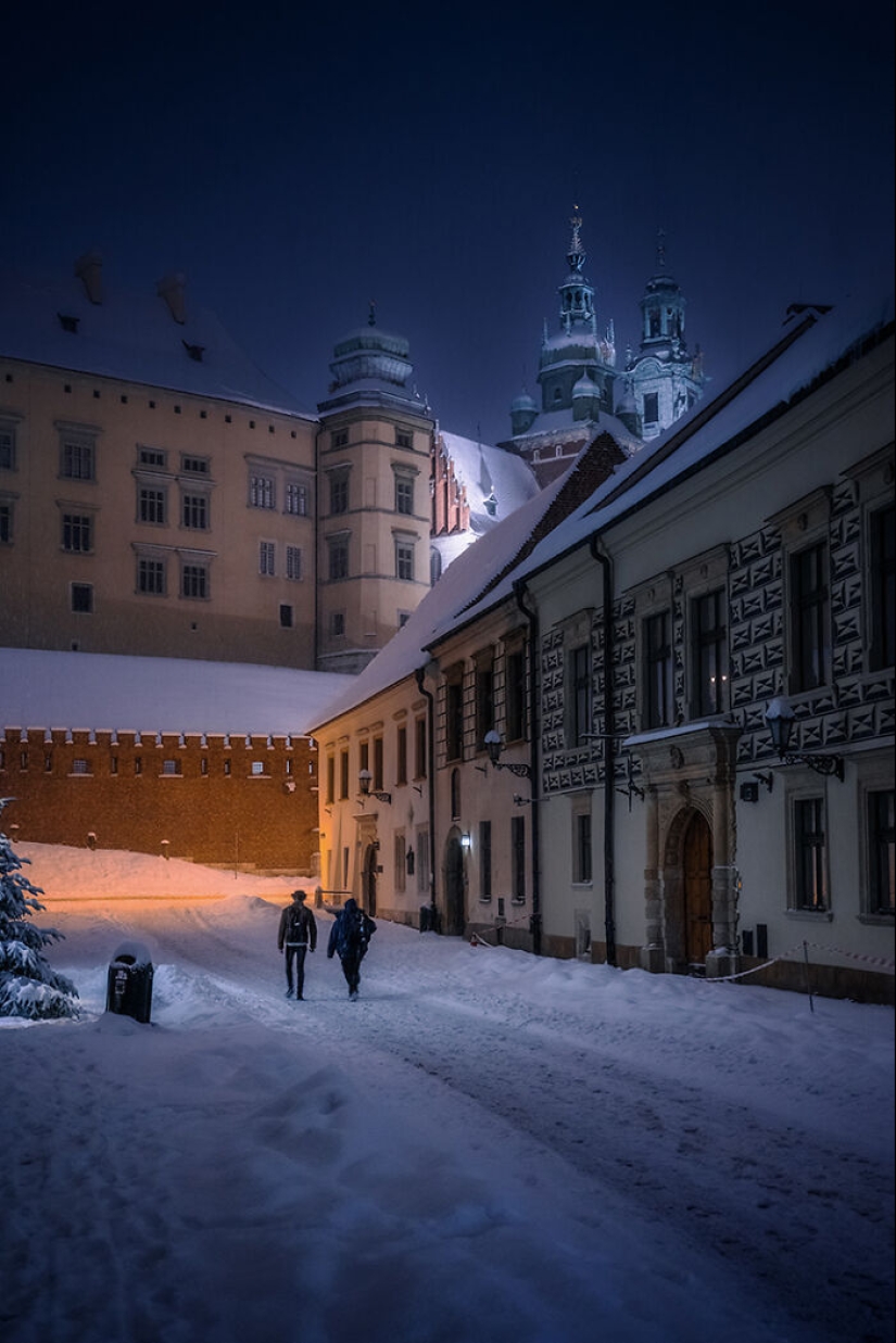Here’s A Glimpse Into A Snowy Journey Throughout The Medieval Town Of Krakow, Captured With My Camera Lens