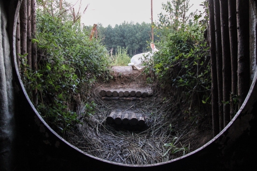 Hermit Yuri. Tipi on the Yaroslavl highway