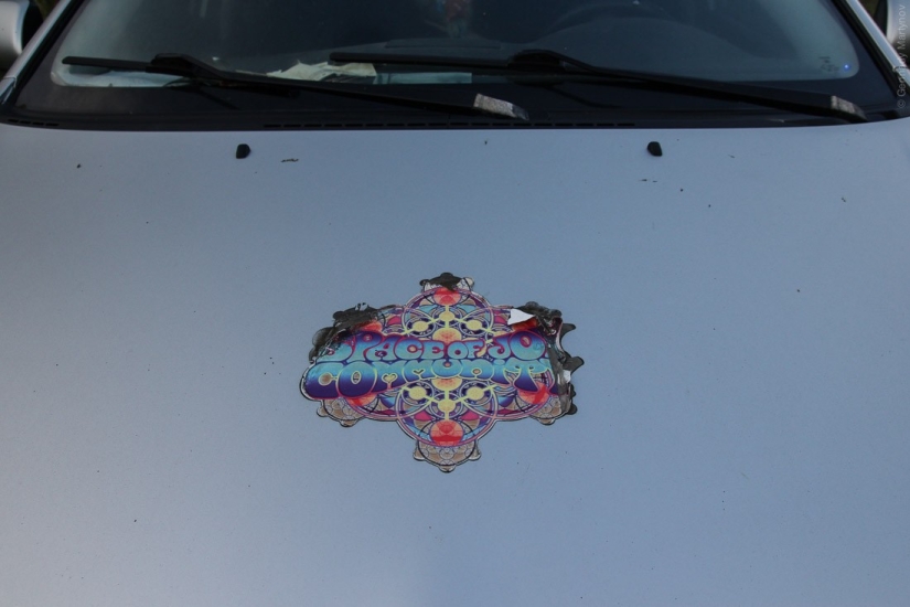 Hermit Yuri. Tipi on the Yaroslavl highway