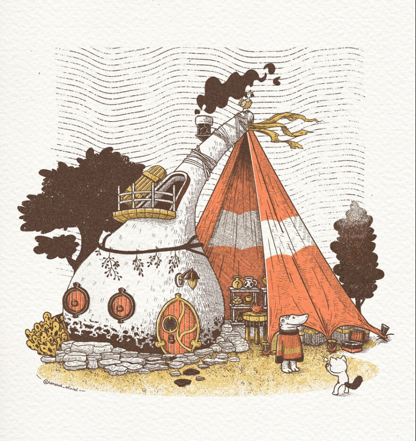 Hice 12 nuevas ilustraciones sobre un gato introvertido que muestra que a veces está bien estar solo