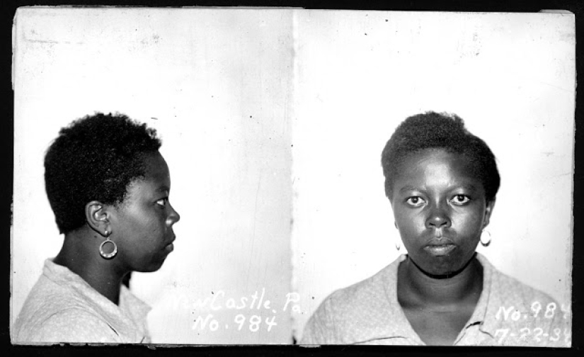Historical pictures of criminals of the 1930s and 1940s Historical pictures of criminals of the 1930s and 1940s