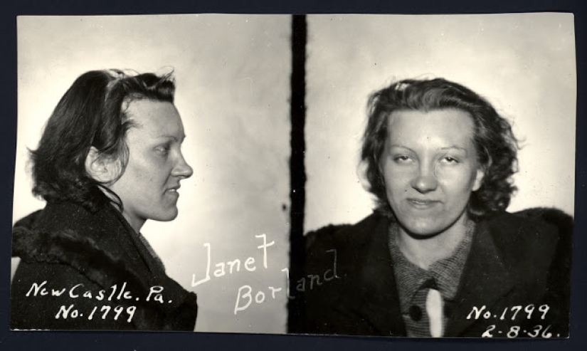 Historical pictures of criminals of the 1930s and 1940s Historical pictures of criminals of the 1930s and 1940s
