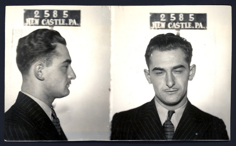 Historical pictures of criminals of the 1930s and 1940s Historical pictures of criminals of the 1930s and 1940s