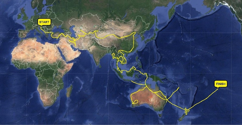 Hitchhiking around the planet: a woman alone drove 70 thousand kilometers almost for free Hitchhiking around the planet: a woman alone drove 70 thousand kilometers almost for free