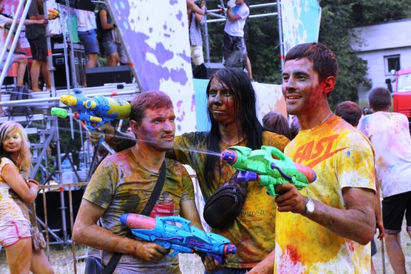 Holi en Kiev