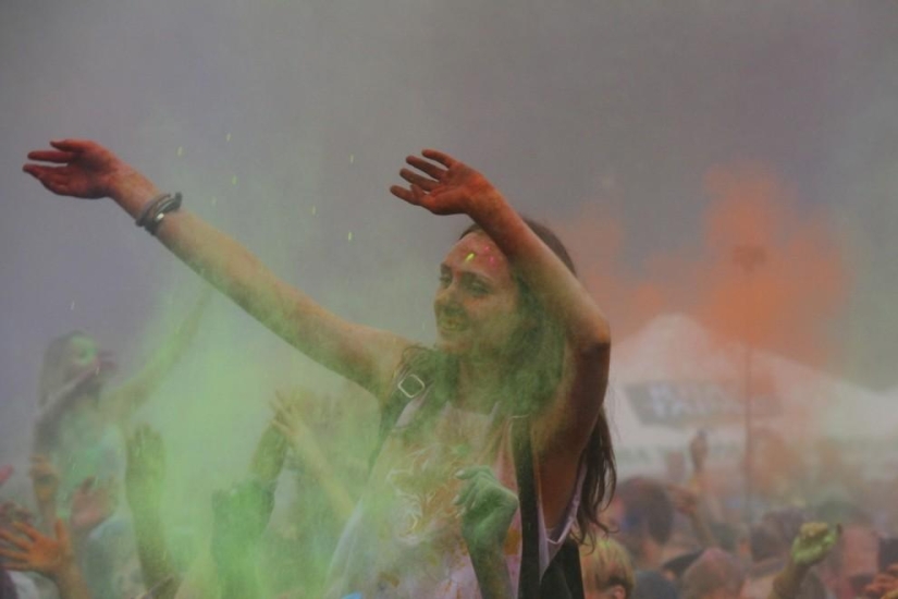 Holi en Kiev