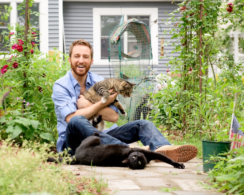 Hombres hermosos y los animales que salvaron. La dulzura es extraordinaria!