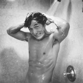 Hombres temprano en la mañana