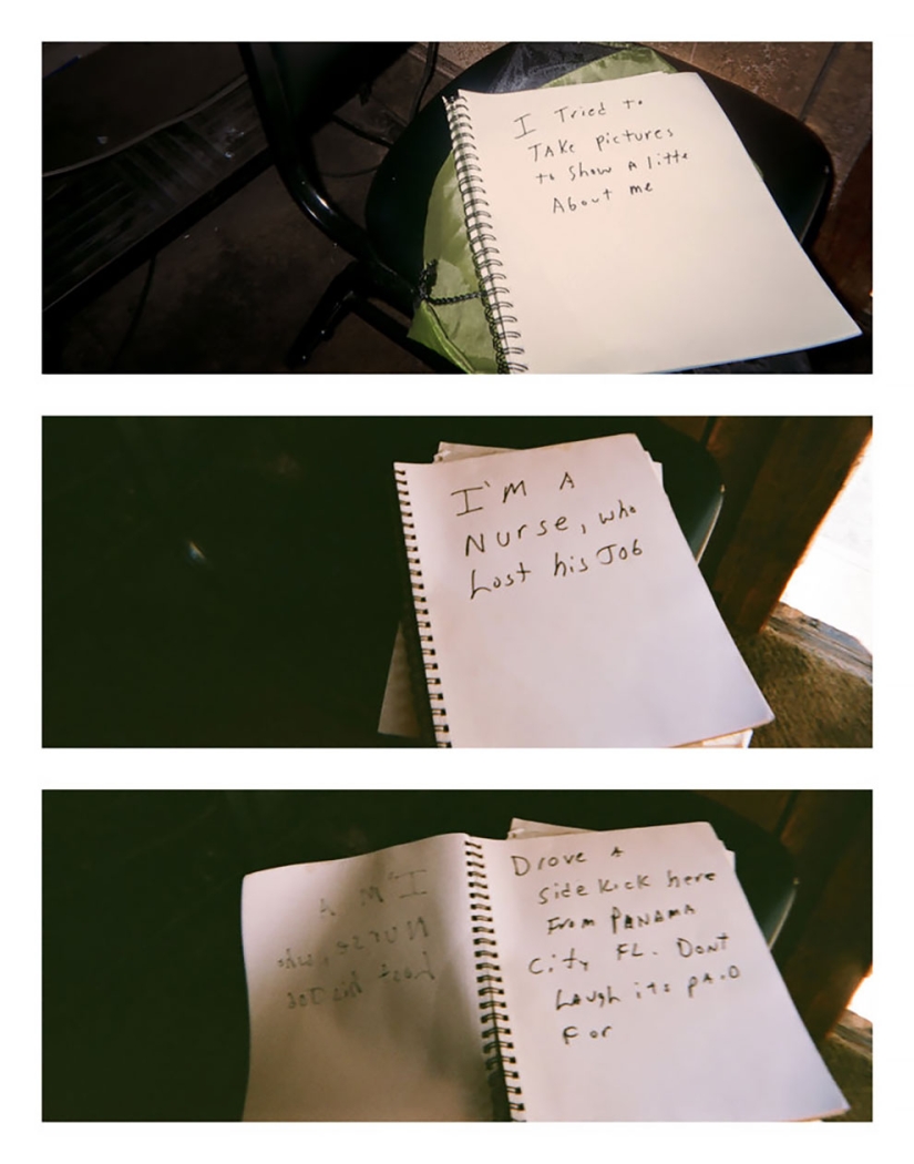Homeless people were given 100 cameras to take pictures of their lives Homeless people were given 100 cameras to take pictures of their lives