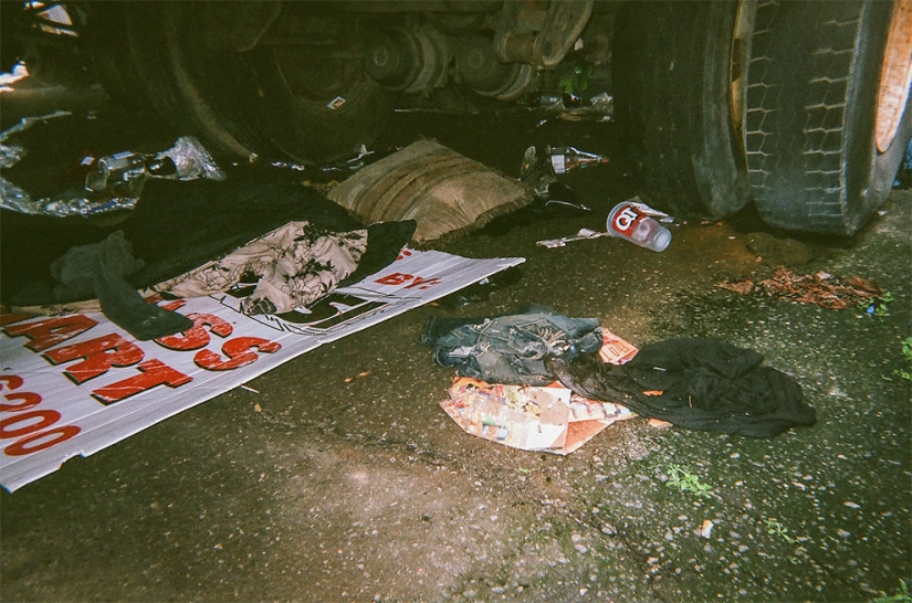 Homeless people were given 100 cameras to take pictures of their lives Homeless people were given 100 cameras to take pictures of their lives