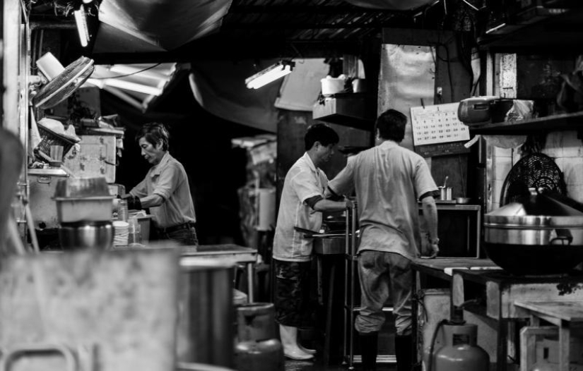 Hong Kong. Quedarse detrás de escena