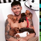 Hot photos from the Australian firefighters' calendar for 2024