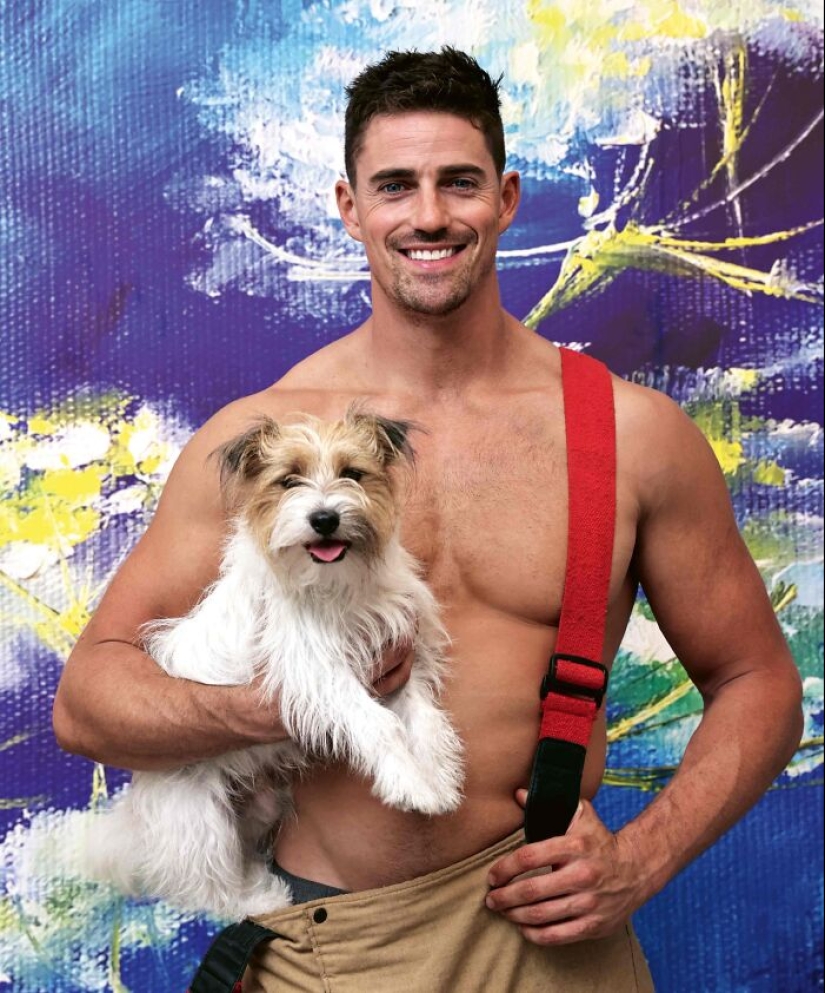 Hot photos from the Australian firefighters' calendar for 2024