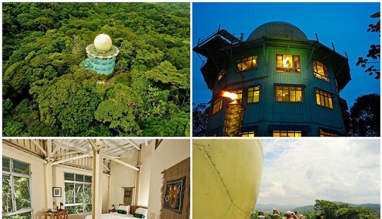 Hotel en la torre de radar