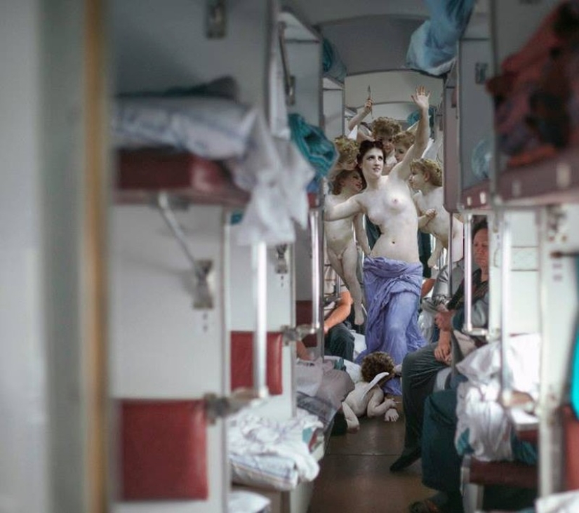 How angels and nymphs from classical paintings ended up in the modern urban landscape How angels and nymphs from classical paintings ended up in the modern urban landscape