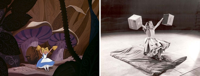 How animators used a real girl to create Alice in Wonderland How animators used a real girl to create Alice in Wonderland