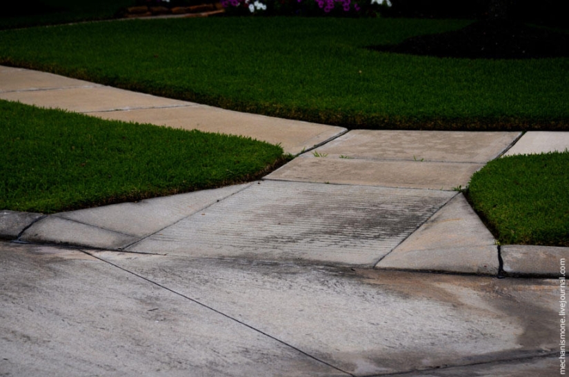 How are residential areas in the US How are residential areas in the US