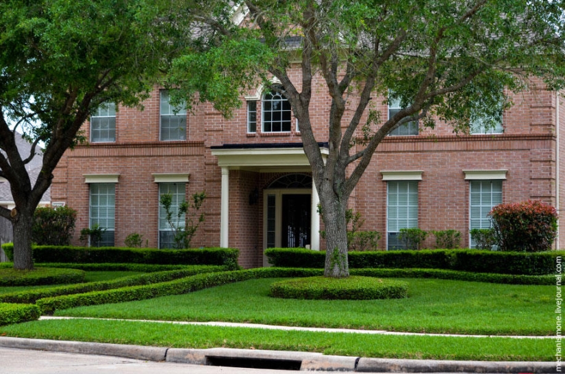 How are residential areas in the US How are residential areas in the US