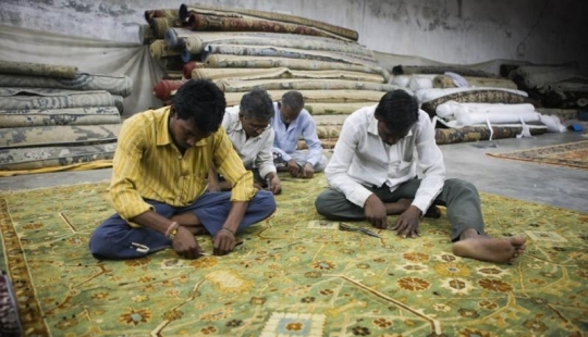 How carpets are made in India