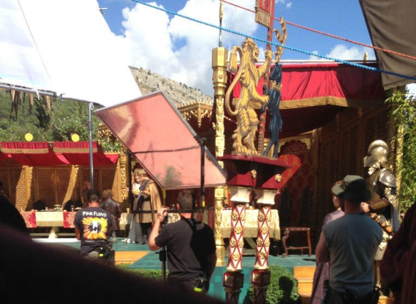 How did Game of Thrones season 4 filming go?