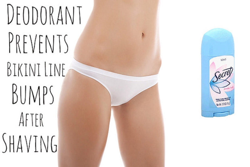 How else can you use conventional cosmetics