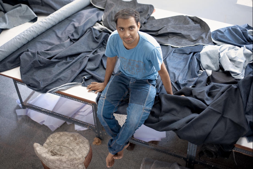 How Getwear jeans are sewn