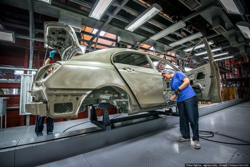 How Lifan cars are assembled at the Derways factory How Lifan cars are assembled at the Derways factory