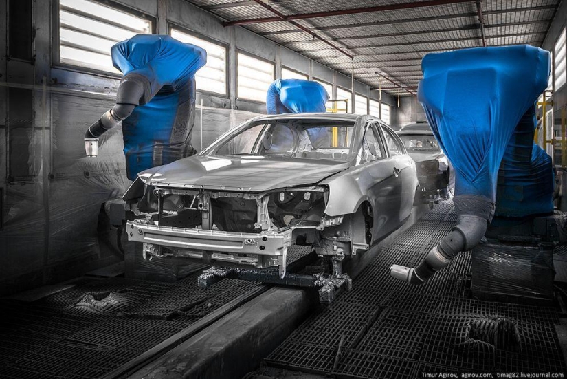 How Lifan cars are assembled at the Derways factory How Lifan cars are assembled at the Derways factory