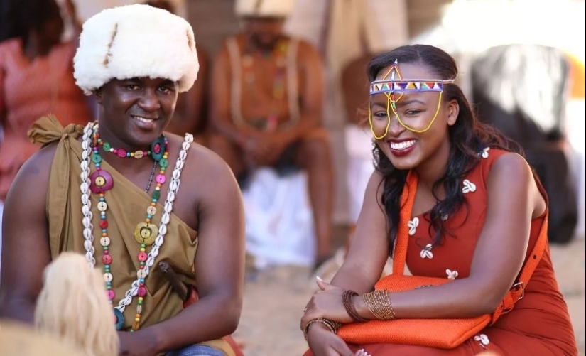 How men in Kenya behave the first month after marriage and why they wear women's clothes