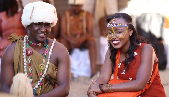 How men in Kenya behave the first month after marriage and why they wear women's clothes