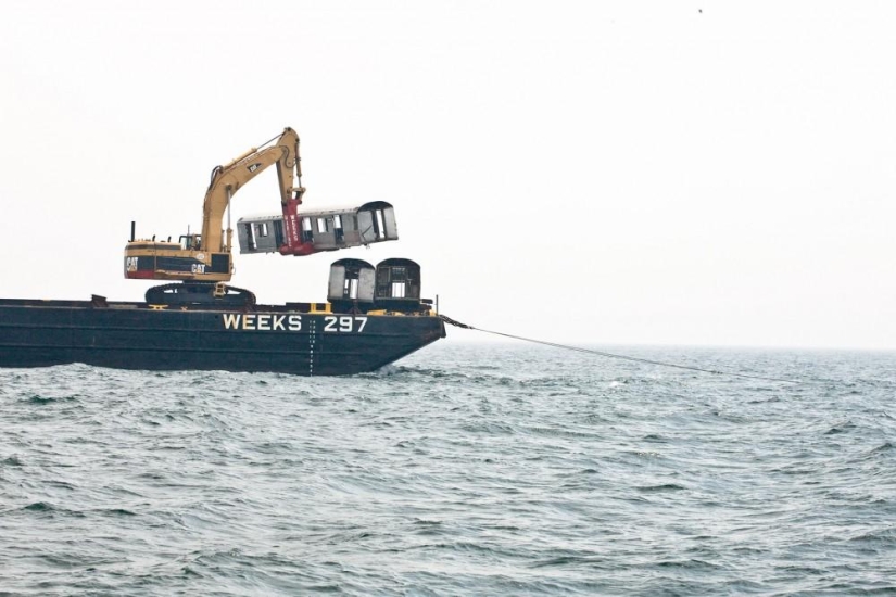 How New York Subway Cars Die