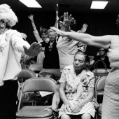 How old people from the Miami Beach Jewish community used to hang out in the early 80s